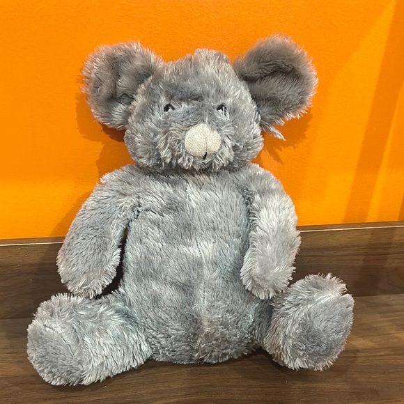 Gray Plush Teddy Bear - Picture 2 of 5